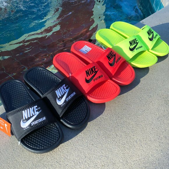 Nike BENASSI JDI Slides Sandals Slippers TXT SE - Picture 12 of 13